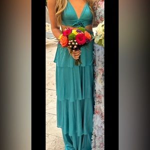 Blue formal dress